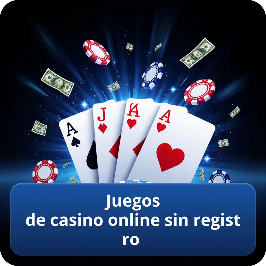 Juegos de casino online sin registro