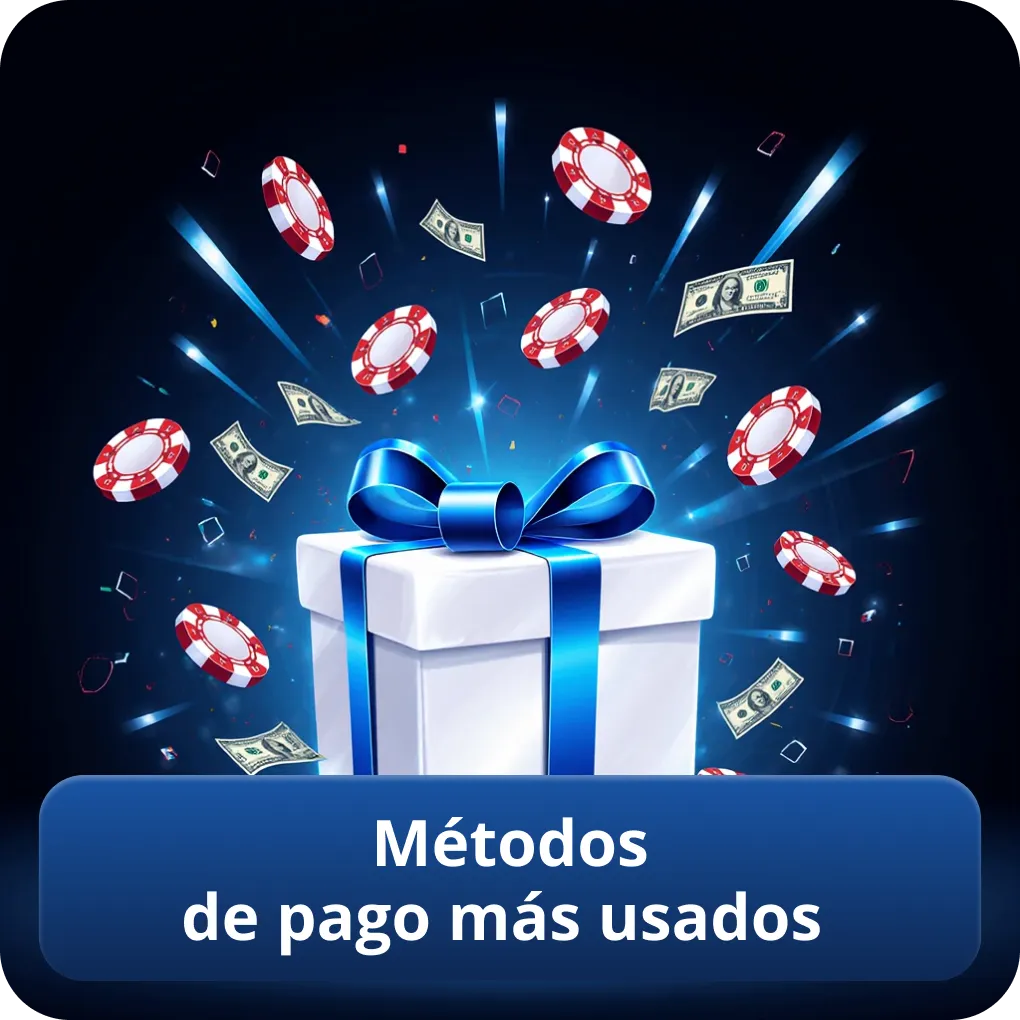 Métodos de pago más usados