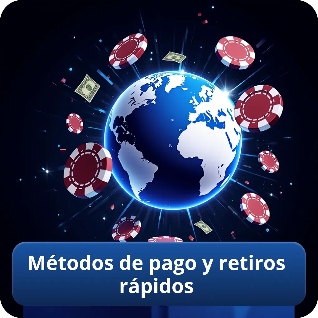 Métodos de pago y retiros rápidos