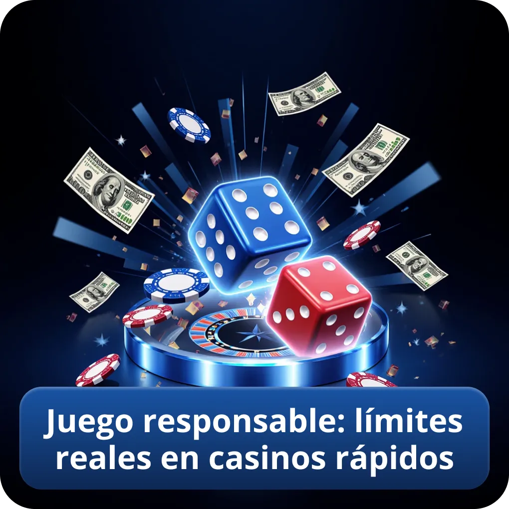 Juego responsable: límites reales en casinos rápidos